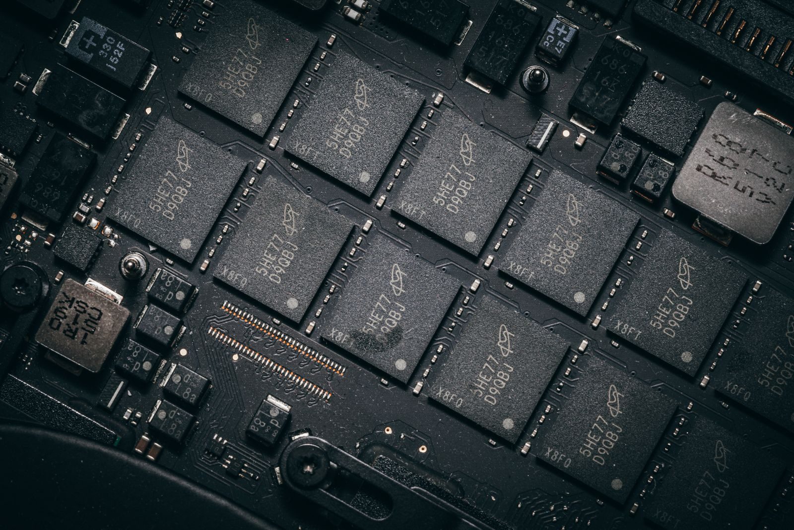 Chip de computação em servidor de data center de inteligência artificial