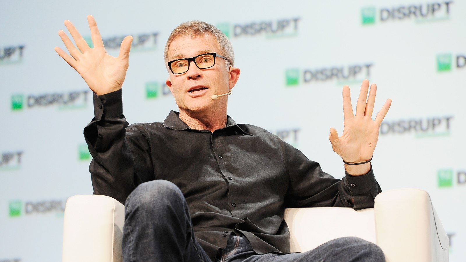 David Baszucki, fundador e CEO da Roblox, em retrato.