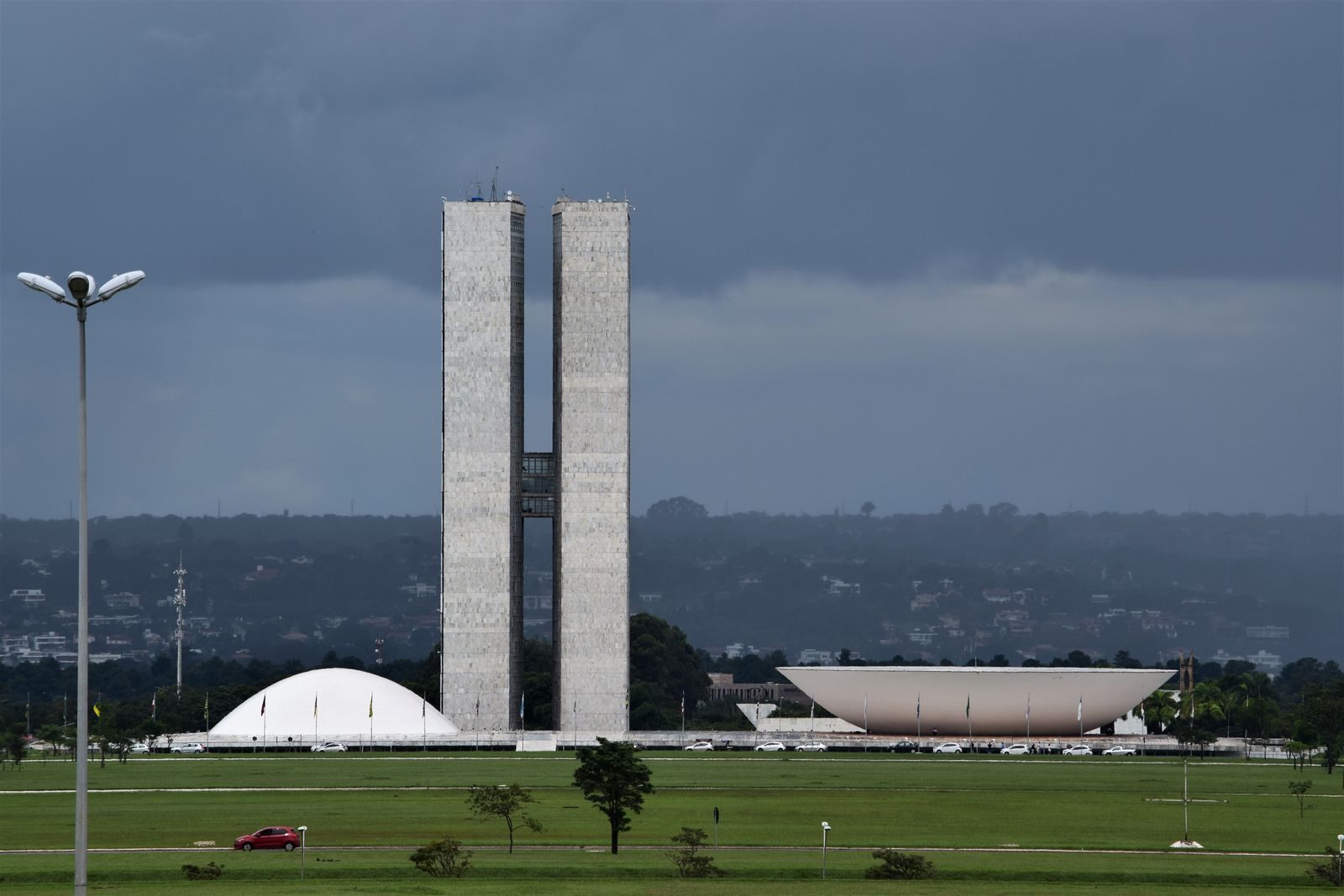 Fachada do Congresso Nacional em Brasília