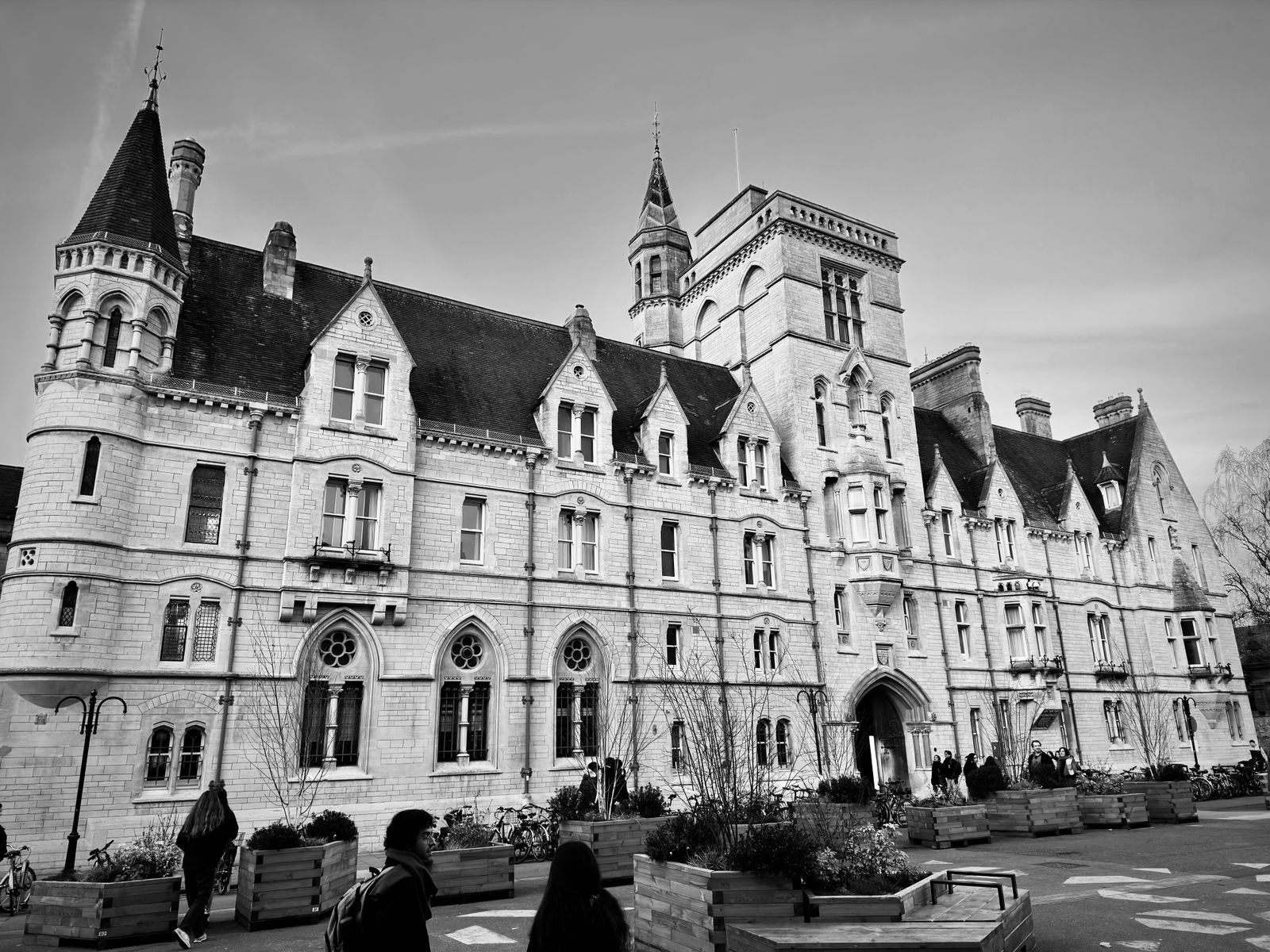 Campus de universidade em Londres, no Reino Unido
