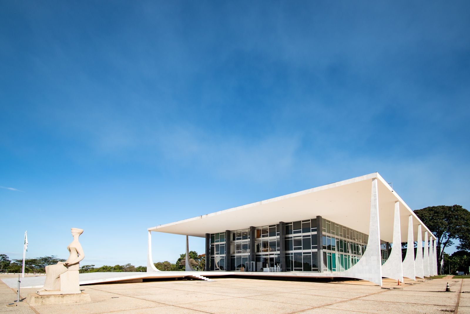 Fachada do Supremo Tribunal Federal, em Brasília