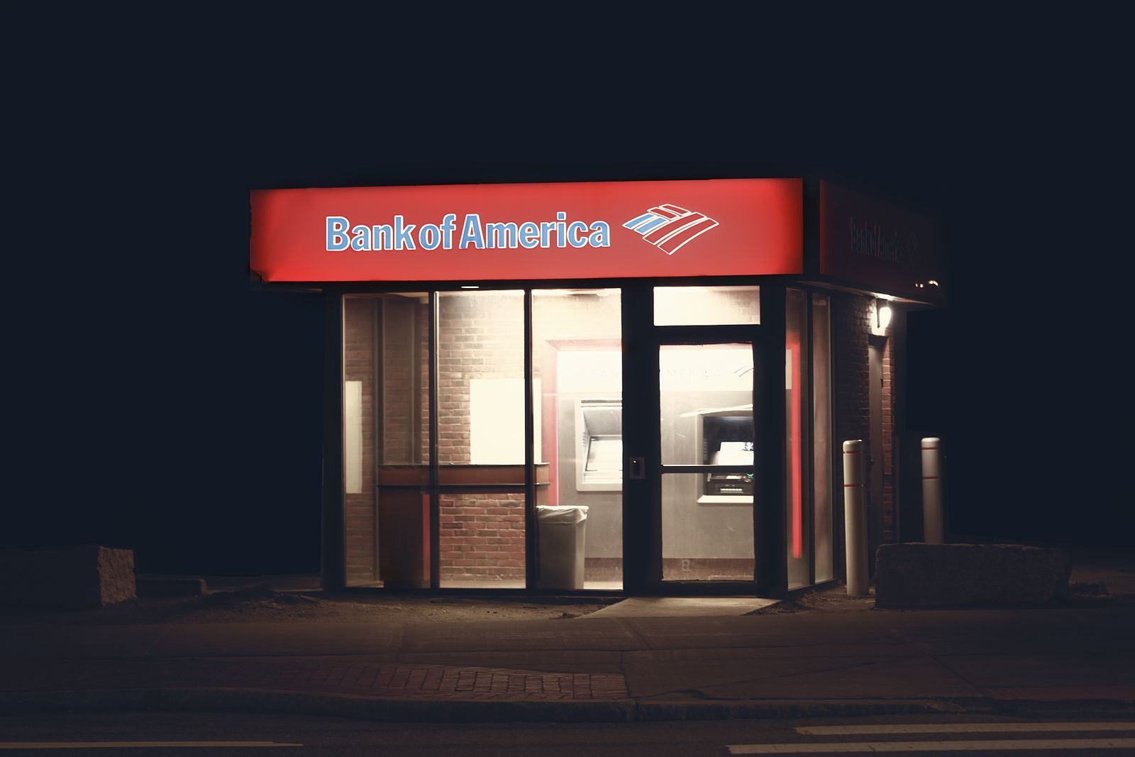 Atendimento em agência bancária