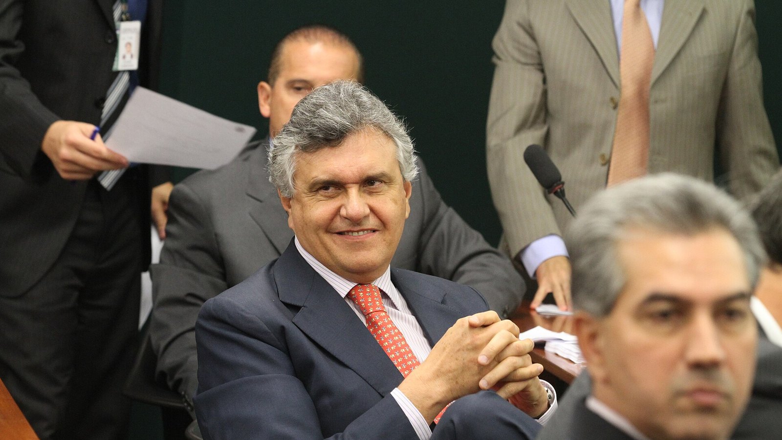 Ronaldo Caiado, ex-governador de Goiás, que deve declarar apoio a Flávio Bolsonaro no segundo turno