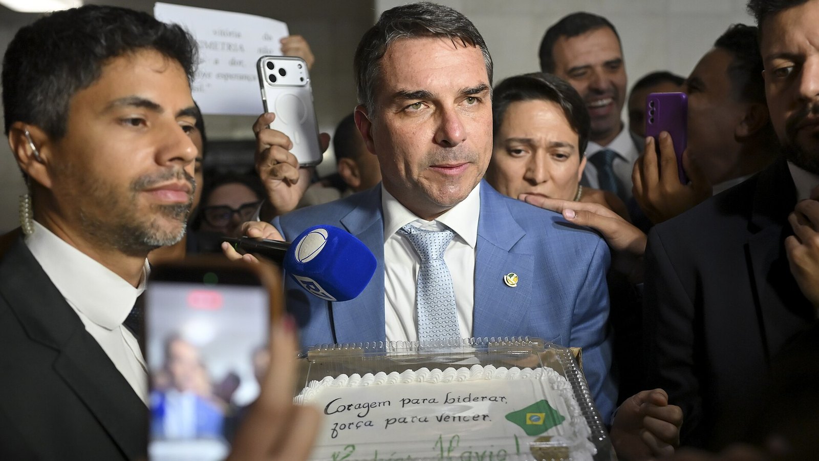 Flávio Bolsonaro, senador e candidato à Presidência pelo PL