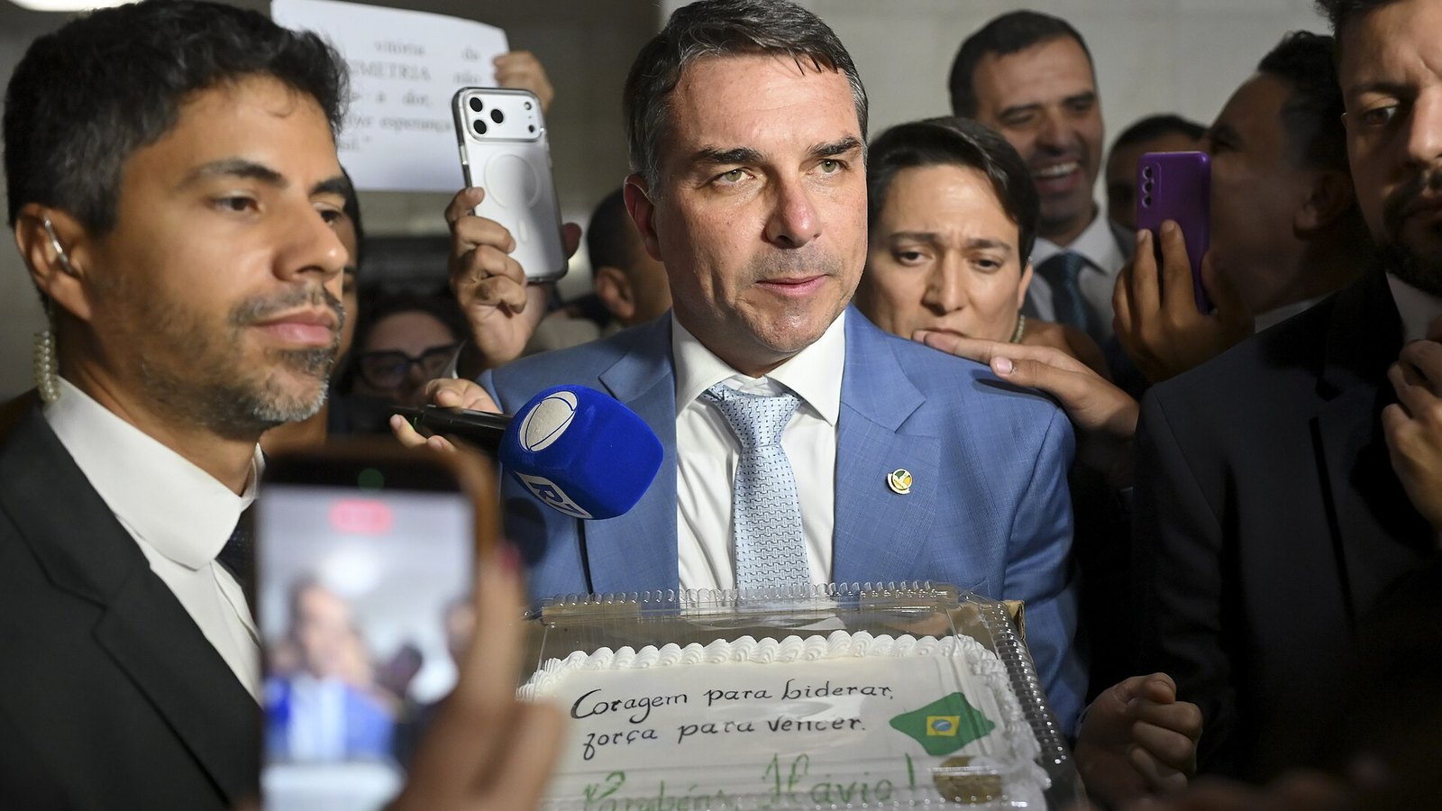 Flávio Bolsonaro, senador e candidato à Presidência pelo PL