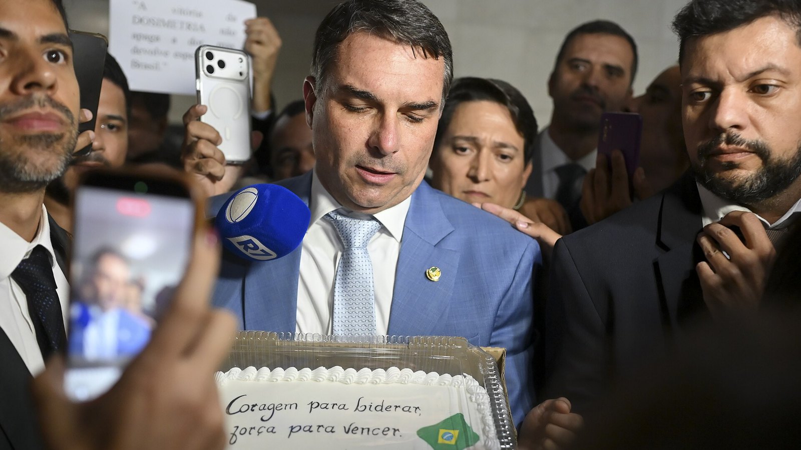 Flávio Bolsonaro, candidato à Presidência pelo PL