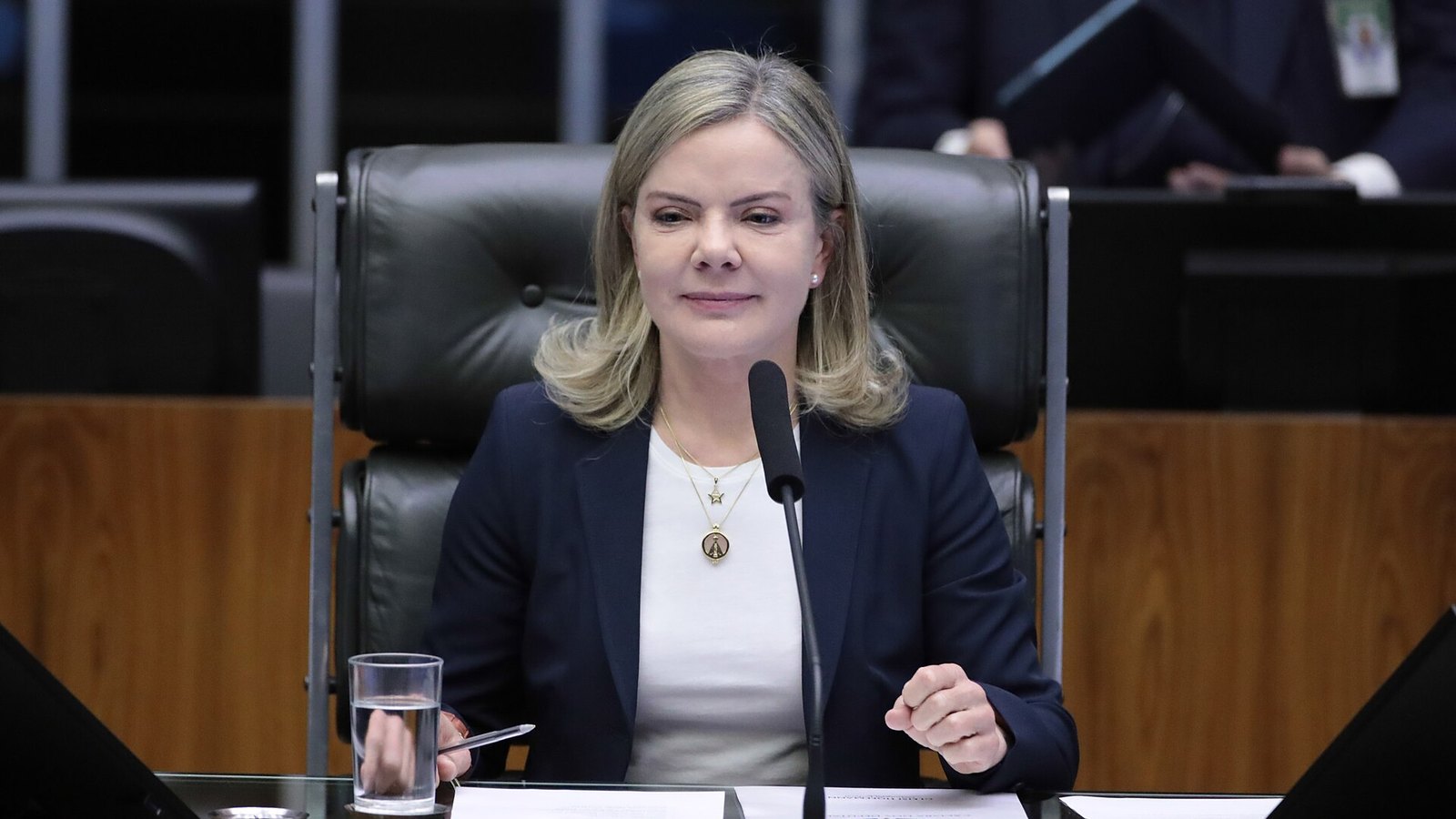 Gleisi Hoffmann, candidata ao Senado pelo Paraná