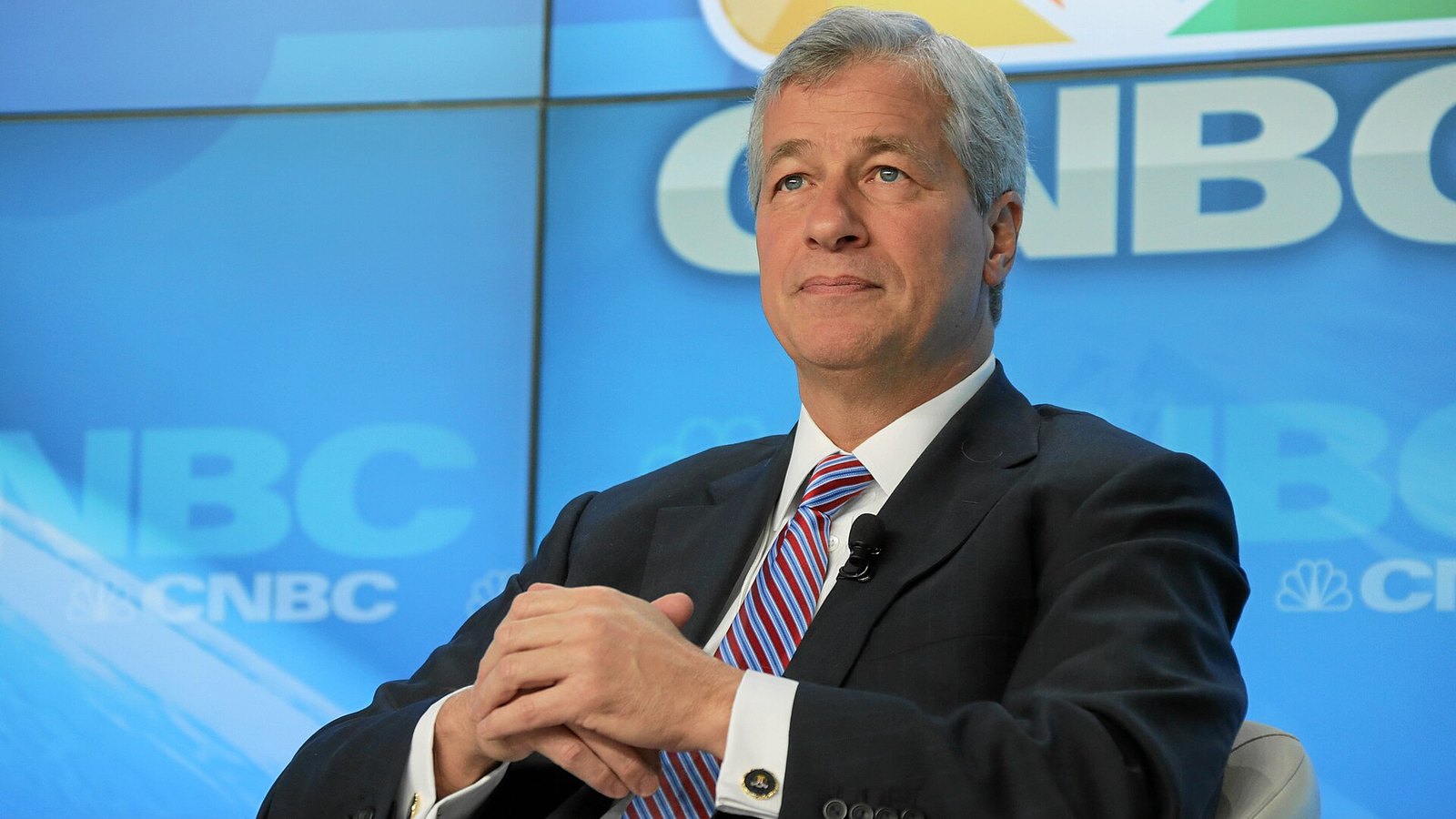 Placa do JPMorgan Chase na sede do banco em Nova York