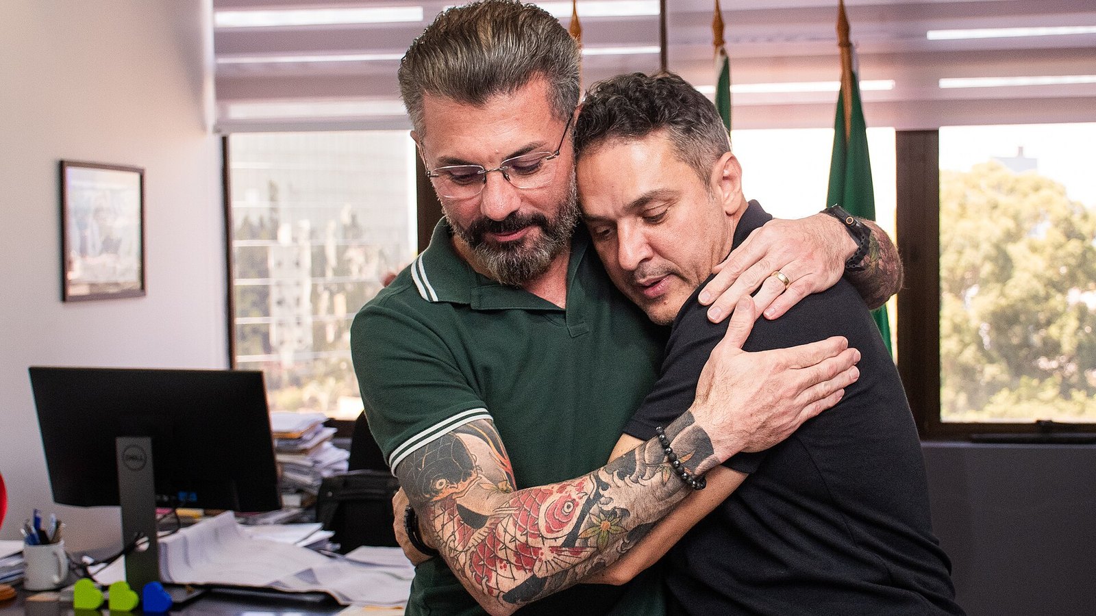 Urna eletrônica durante votação no Rio Grande do Sul