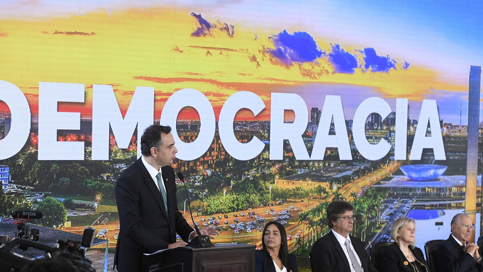 Senador Rodrigo Pacheco, indicado ao TCU